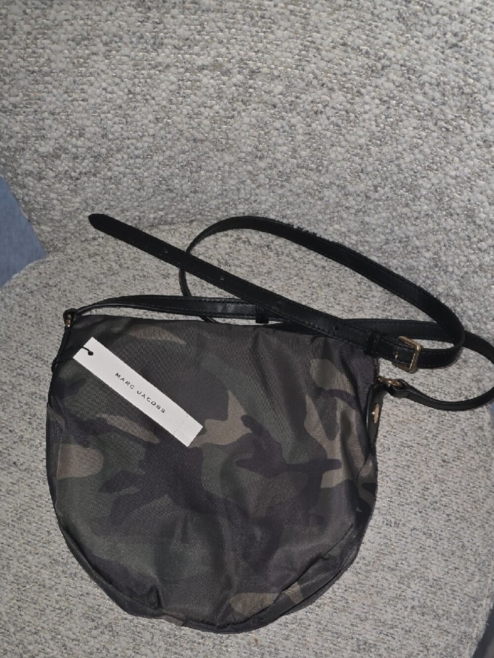 Marc Jacobs Green Camo Preppy Mini Messenger Crossbody Bag - Picture 5 of 14